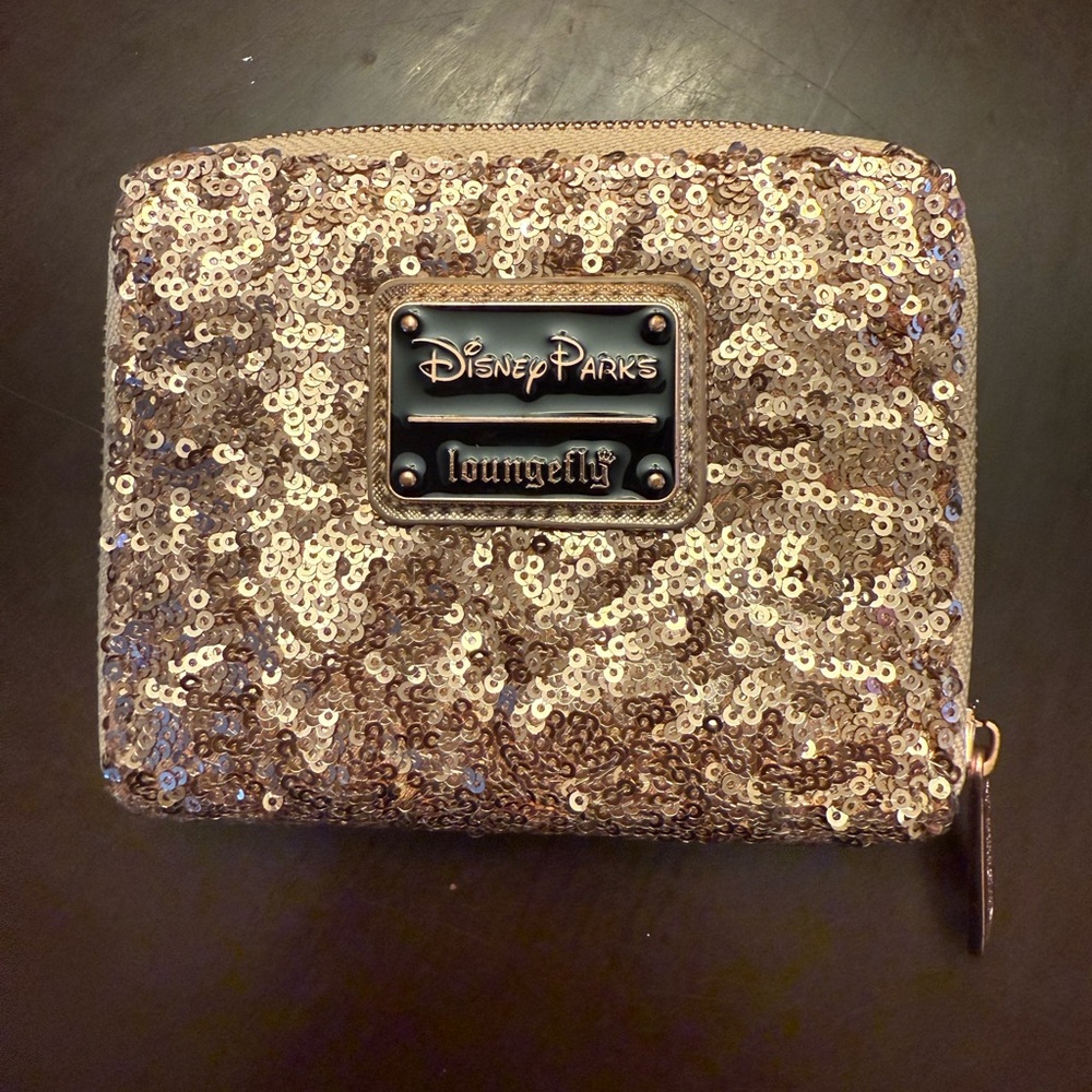 Disney Parks Loungefly Sequin Wallet